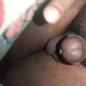 My Indian wife pussy hair clean and sucking with dildo fucking in home