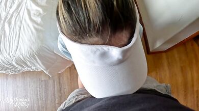 Busty Tennis Babe Loves Taking Deep Strokes Off the Court (Cum on Tits)