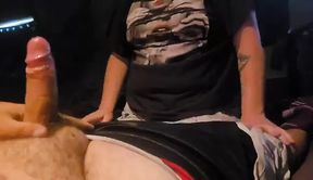 Giving daddy some morning head