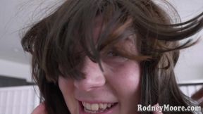 Amateur sensory deprivation massage and fuck