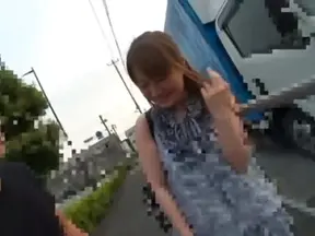 Kinky Sex With Foxy Japanese Girlfriend Captured in Homemade Video