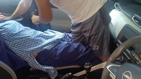 uniform college girl car sex with step father part 3