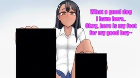 Nagatoro 's Feet Humiliation (Censored, Quickshot, Breathplay)