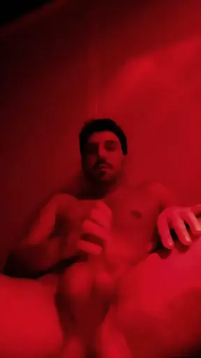 masturbating in a sauna