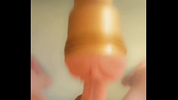 Pounding my fleshlight with my big cock