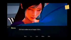 Blonde Teen's Erotic Adventure With Her New 3D Anime Family