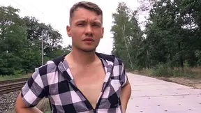 Train station tease and POV fuck with Denny and Antonin