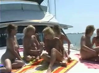 Got a bunch of wild bitches on my yacht for and orgy