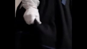 Victorian maid masturbates