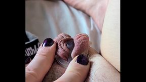 Clipp'_d Trans Girl Gets An Orgasm From Nipple Play