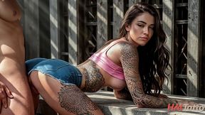 amateur sex in an abandoned auto repair shop with a tattooed beauty who loves rough sex. [ai]