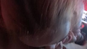 Tited Up In Rope And Sloppy Sucking Dick