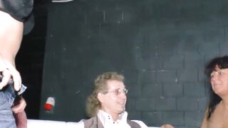Chubby MILF HouseWife Sandwich - Older Women Threesome