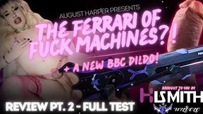 HISMITH x Wildolo FuckMachine & Dildo Review Part 2