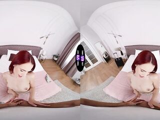 Lewd Brunette hair Demands Recent Cum From Shocked Man - TmwVRnet