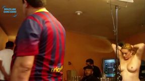 Diretor Rubens Badar&oacute_ deixa punheteiros gravar suruba de carnaval olha como foi.