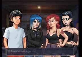 Summertime saga: fixing her bike ep 111