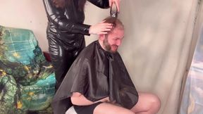 Miss Ffw Shaves Fb Head Hair as Forfeit