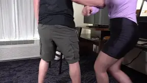 Before I knew it, he had me bound and gagged in just my