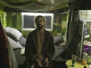 TimeFrog Music & Selflove. VANLIFE in the German forest. Solo Boy on the Piano, Anal, Edging, Large Weenie Masturbation
