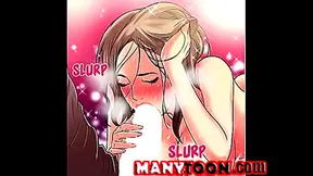 Hot Cartoon Babes Seduce Boyfriend in Steamy Animated Fantasy Encounter