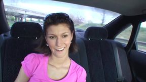 Blowjob outdoor for a nasty amateur slut