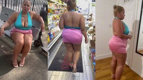thick latina thick legs natural big booty fat ass mini skirt high heels stilettos erotic angie love bbw boricua mami curly hair leg tease