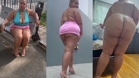 thick latina thick legs natural big booty fat ass mini skirt high heels stilettos erotic angie love bbw boricua mami curly hair leg tease