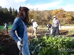 Maki Hojo Loves Outdoor Sex With Farmer For Hot Adventures