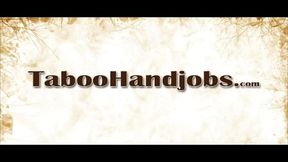 come on just let me play with it. step sister jerks off her nerdy brother. aiyana flora taboo handjobs