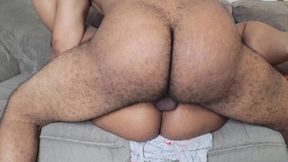 Anal creampie surprise