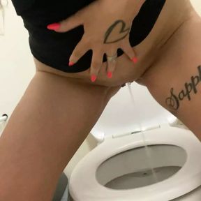 Pissing for all to see