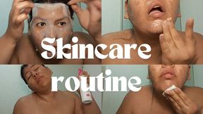 Skincare rutine- acne-prone skin