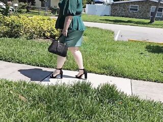 Hanging out in public park with my large vibrator