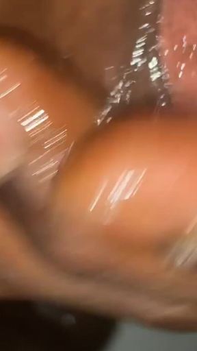 Chocolatemeatstick Slippery Uncut BBC