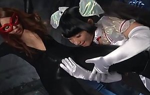 Asian cosplay les pussylicking and kissing