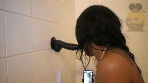 honeydippedc puts on a show for husbands co-workers