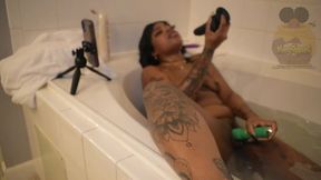 honeydippedc puts on a show for husbands co-workers