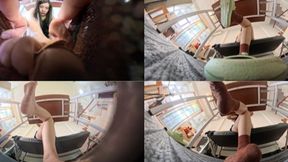 NEW VR360 humiliates you who is hidden in the smelly socks