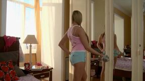 Russian teen moans like a bitch