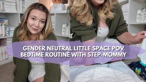 Step-Mommy Bedtime Routine With Diaper Change & Story (Gender Neutral & Little Space Encouragement)