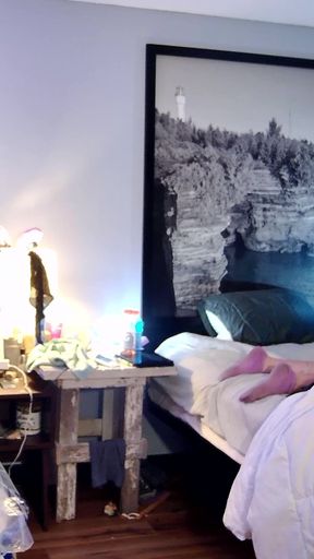 Take Her Doggy and She Leads Me to the Edge of the Bed, See What She Knocks off Bed, P in Her