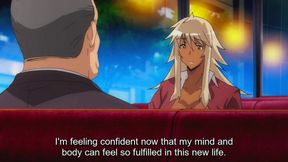 Teen anime hooker loves satifying old man with a huge cock