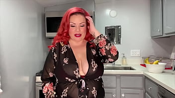 My BBW stepmom teaches me how to masturbate - April Flores - JOI