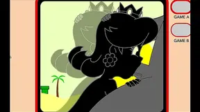 Princess Rosalina Sucks Dick & RidesCowgirl In PPUPPU Game And Watch Hentai