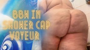 BBW in Shower Cap Voyeur 1080p