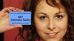 Antonia first real porn casting