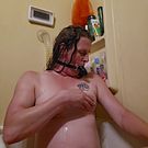 Short video of Teagan T gagging on a cock ballgag and drooling all over herself