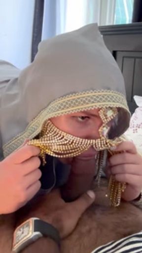 Arab sex. Covered women sucked a dick. Pussy fuck.