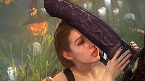 Jill Monster Tease